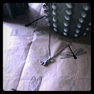 🌵 Dogeared Monkey Sterling Silver Necklace